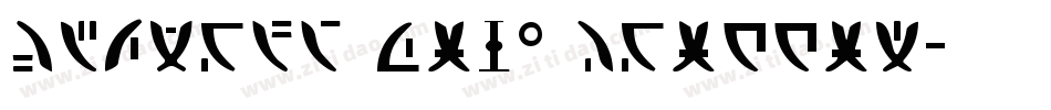 Omicron Zeta Pressed字体转换